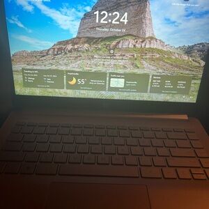 Pink rose gold HP 14” Laptop